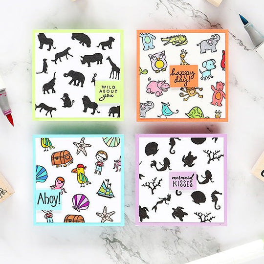 Lunchbox Notes with Ink 'n' Stamp Sets
