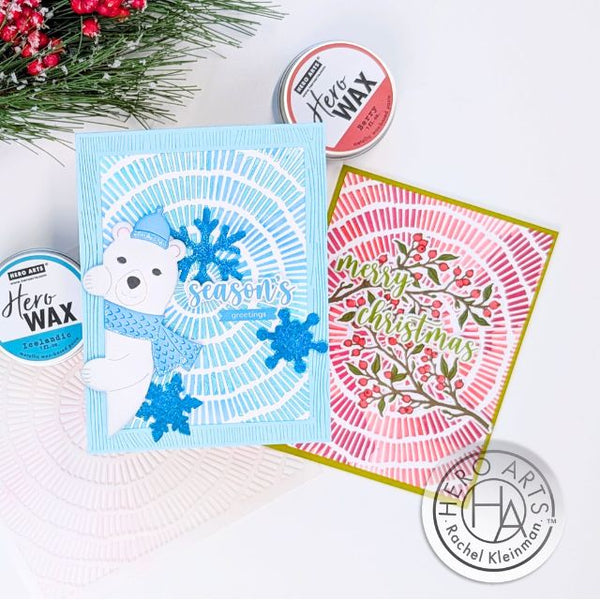 Making a Background Stencil Shine - 2 Ways
