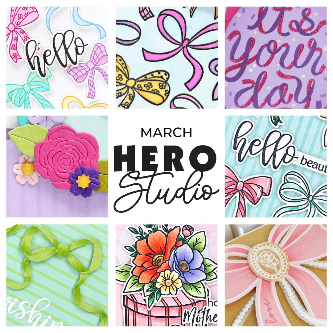 March  2025 Hero Studio Release + Blog Hop