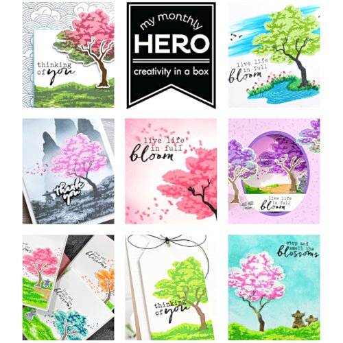 March 2020 My Monthly Hero is Here + Giveaway! - Hero Arts