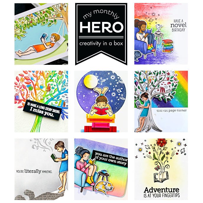 March 2021 My Monthly Hero is Here: Blog Hop + Giveaway! - Hero Arts