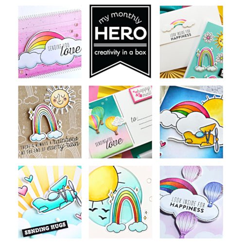 May 2020 My Monthly Hero Is Here + Giveaway! - Hero Arts