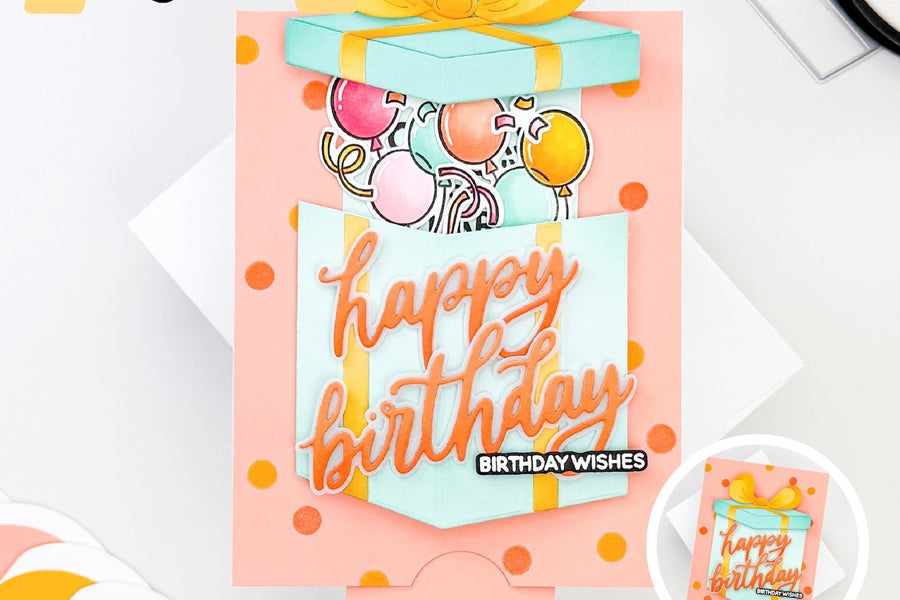 Stamp & Craft LIVE: Interactive Birthday Card with a Fun Surprise!