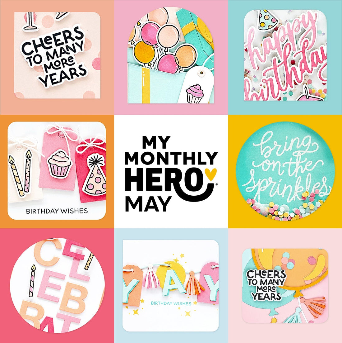 May 2026 My Monthly Hero collage