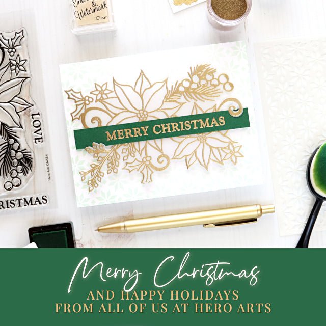 Merry Christmas & Happy Holidays from Hero Arts! - Hero Arts