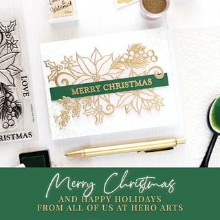 Merry Christmas & Happy Holidays from Hero Arts!