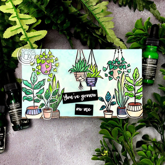 Mixing Liquid Watercolors