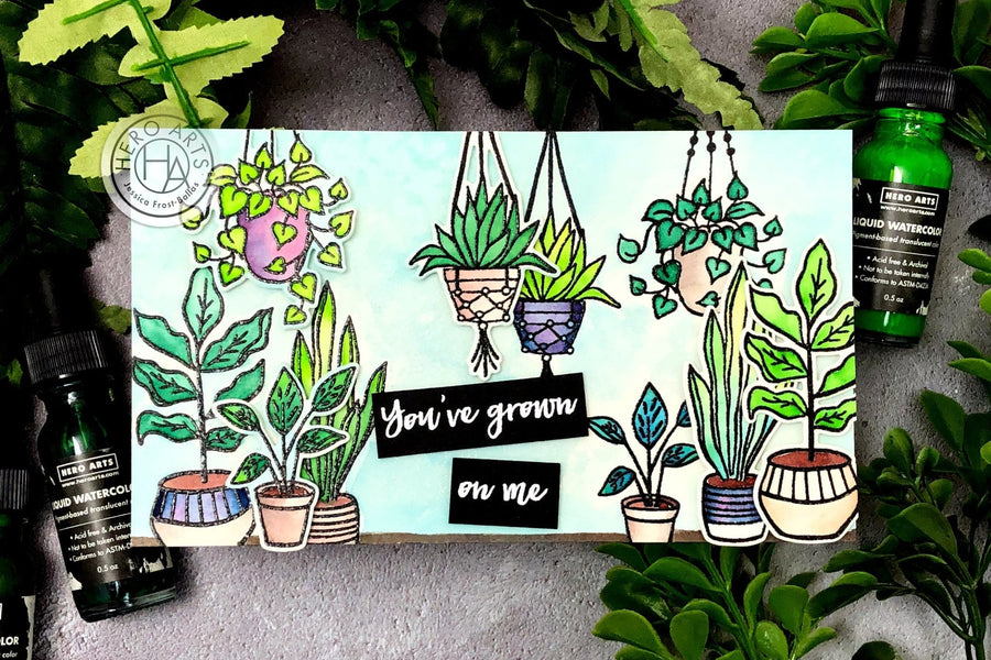 Mixing Liquid Watercolors