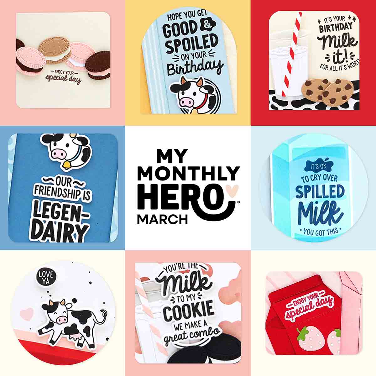 march 2026 my monthly hero collage