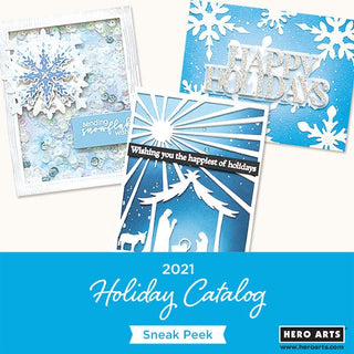 More Holiday Catalog Sneak Peeks + Giveaway - Hero Arts