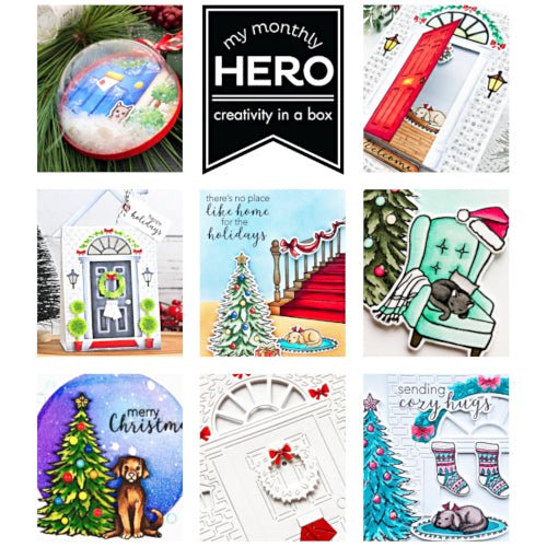 November 2019 My Monthly Hero Is Here + Giveaway! - Hero Arts