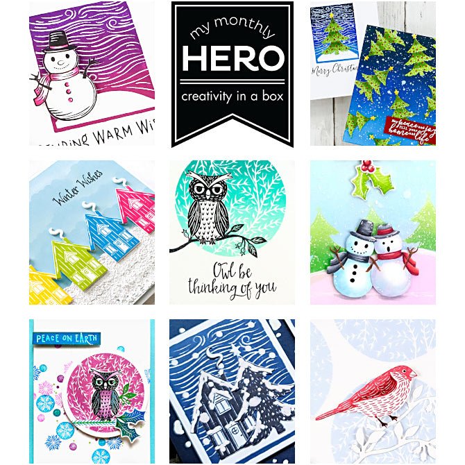 November 2020 My Monthly Hero is Here + Giveaway! - Hero Arts