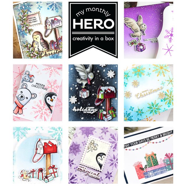 November 2023 My Monthly Hero Release - Blog Hop & Giveaway! - Hero Arts