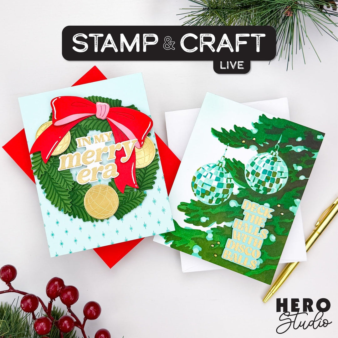 STAMP & CRAFT LIVE : October Hero Studio Card Kit