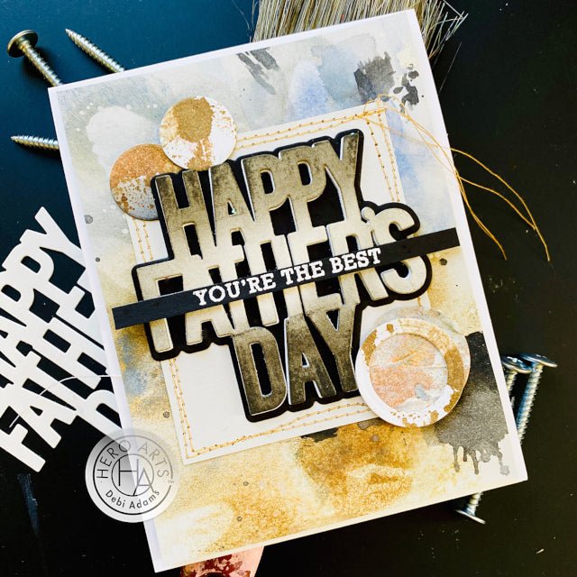 Painted Father's Day Design