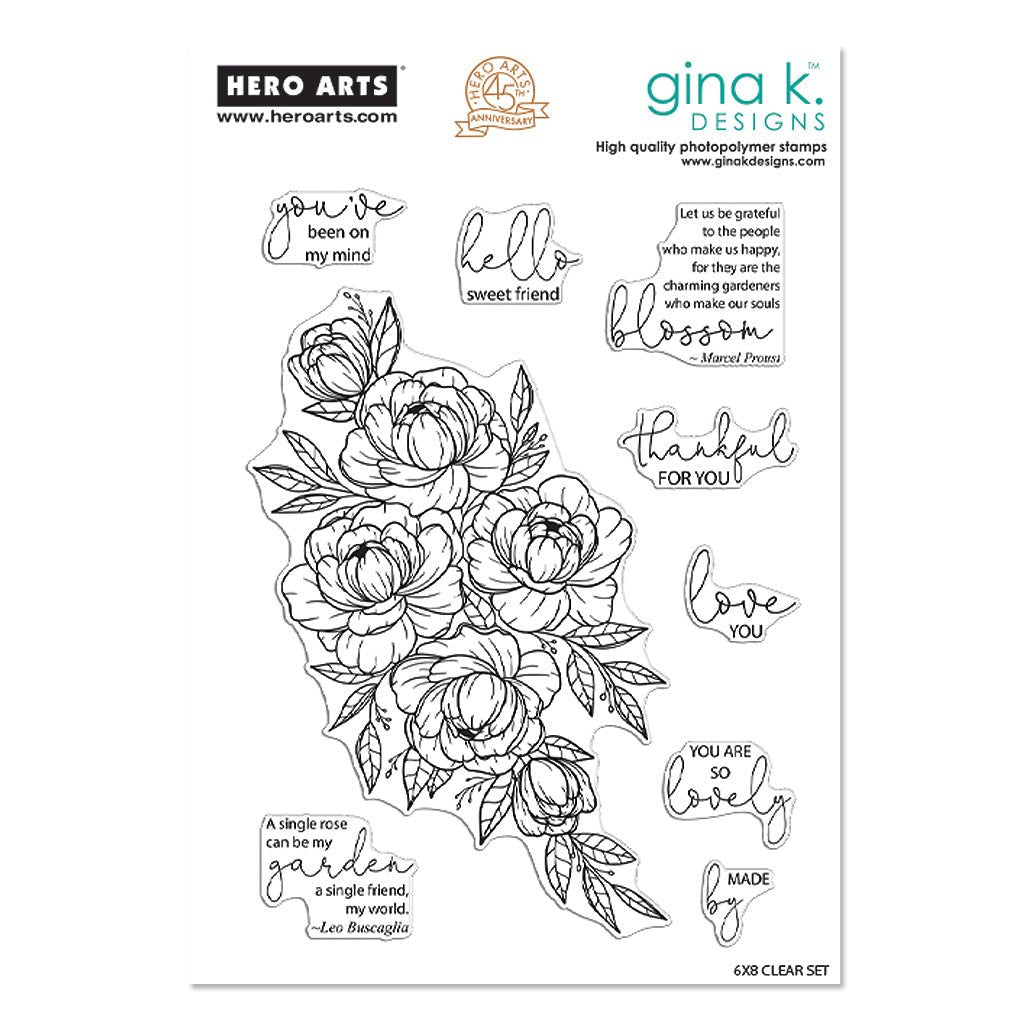 Partners: Gina K. Designs + a Giveaway! - Hero Arts