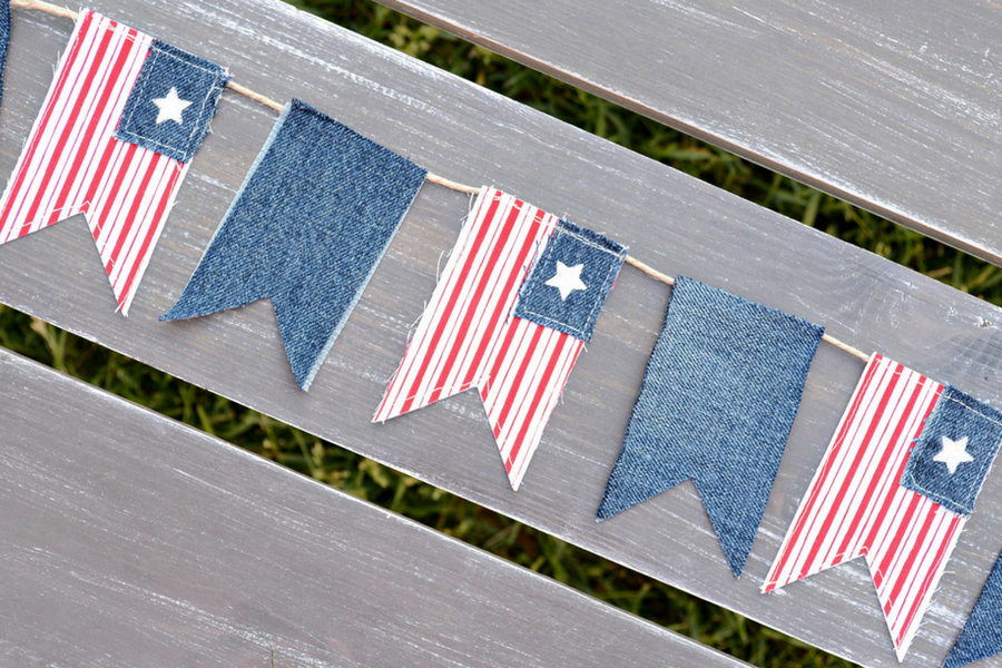 Charming and Easy To Make Star Spangled Banner