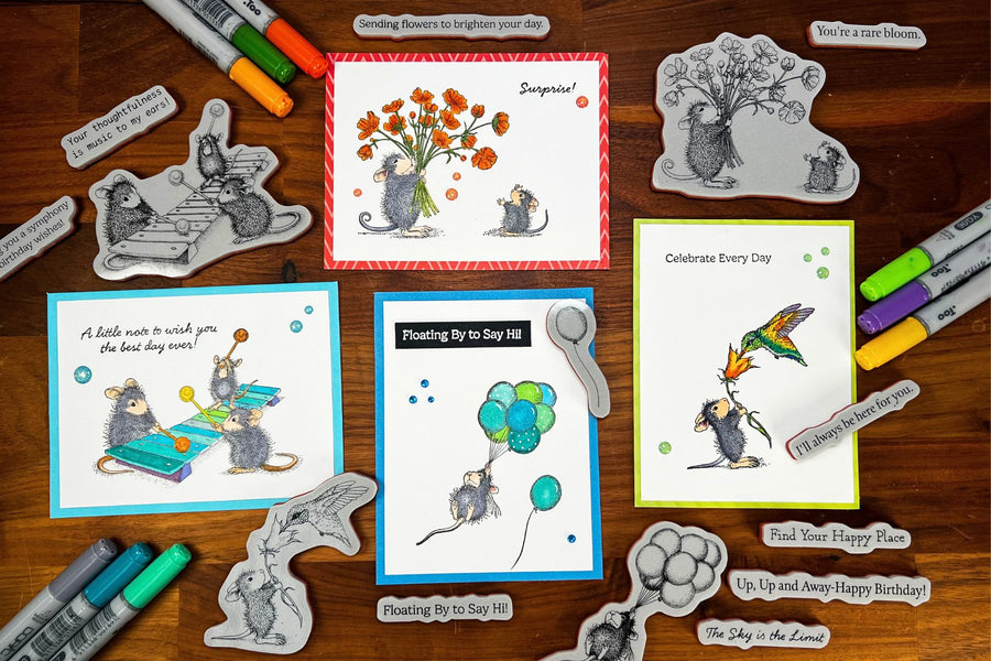 Sweet & Simple Stamping with House-Mouse Rare Bloom