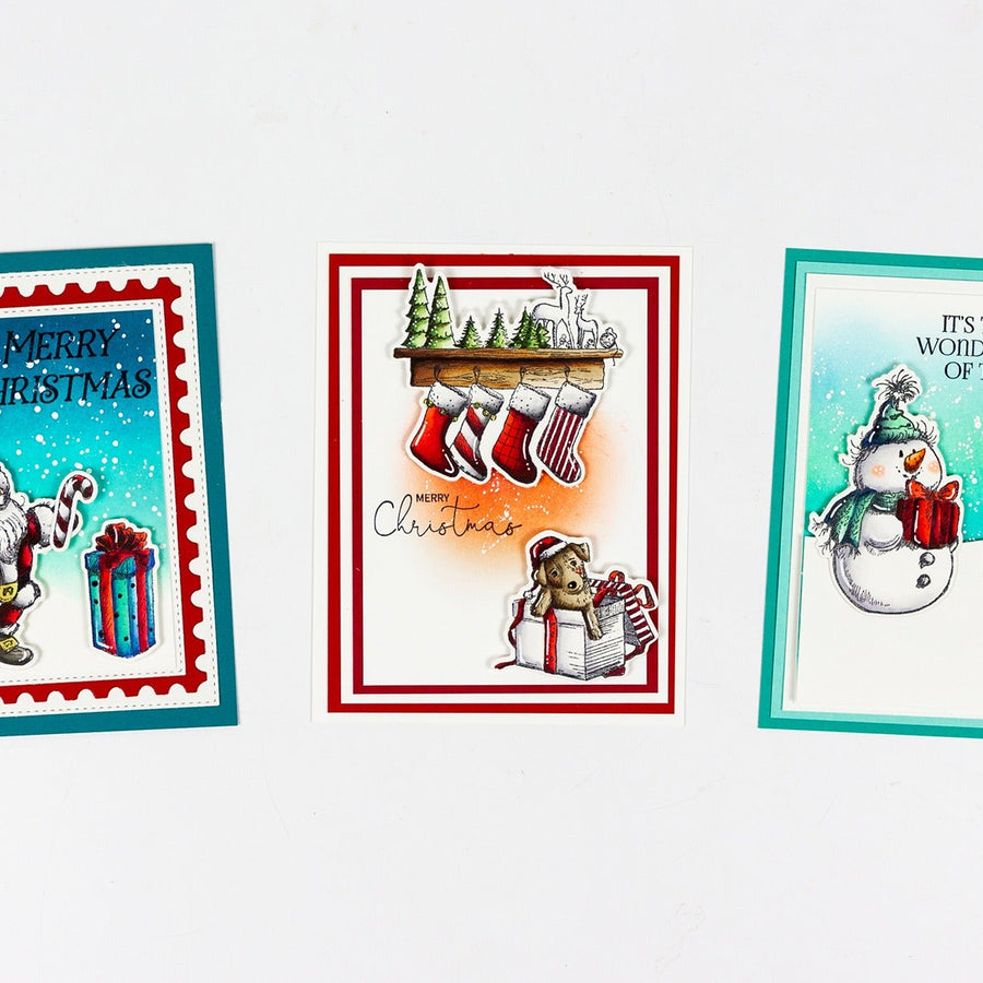 Simon Hurley Sketched Christmas Cards