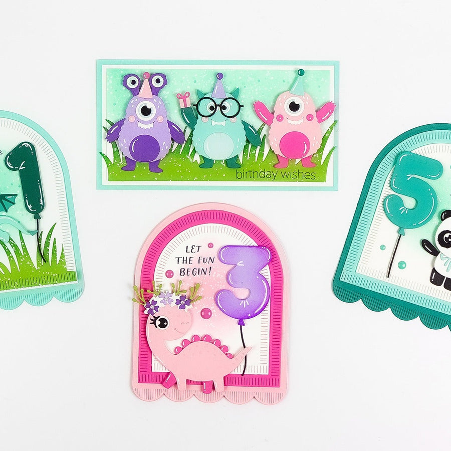 Monster Birthday Cards