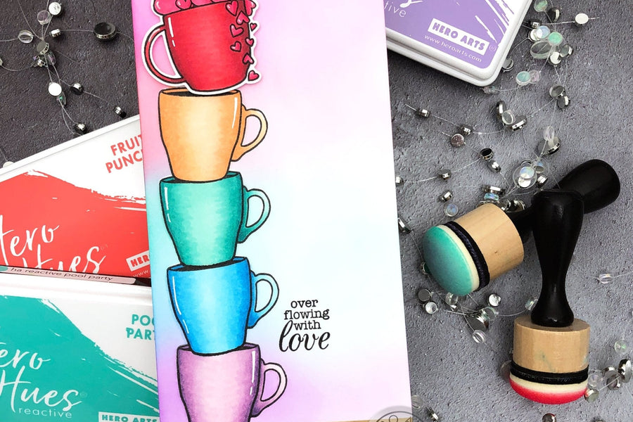 Rainbow Blended Coffee Mugs