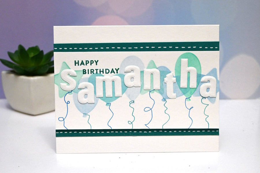 Personalized Birthday Balloons
