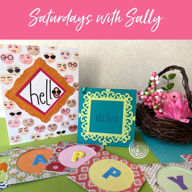 Saturdays with Sally: Celebration Frames - Hero Arts