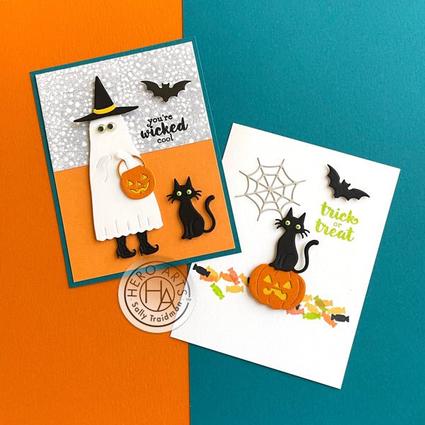 Saturdays with Sally - Halloween Greetings - Hero Arts