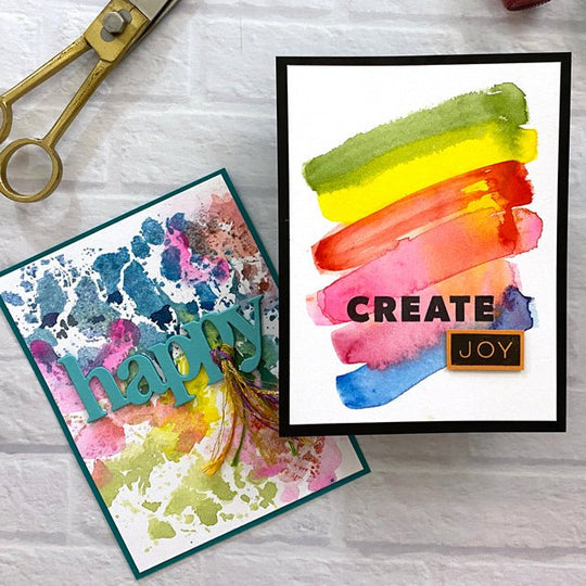 Saturdays with Sally: Rainbows of Color Splashes