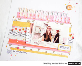 Scrapbooking with Hero Arts: Get the Most out of your Stamps and Dies - Hero Arts