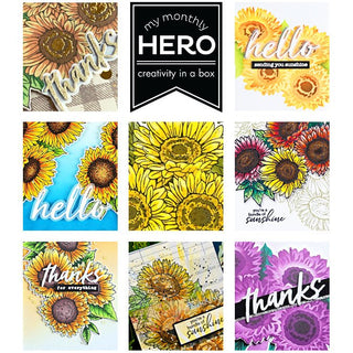 September 2021 My Monthly Hero Release Blog Hop + Giveaway! - Hero Arts