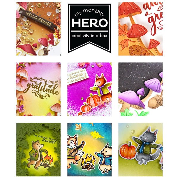 September 2023 My Monthly Hero Release - Blog Hop & Giveaway! - Hero Arts