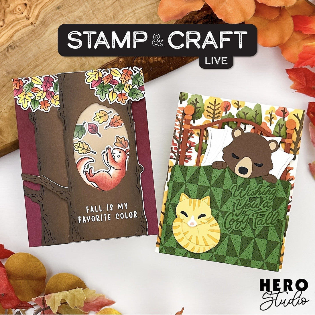 September Hero Studio Stamp & Craft Live