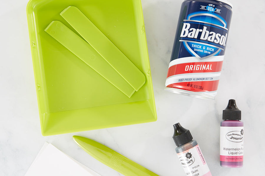 Easy Marbling Technique | Tools, Tips and Techniques
