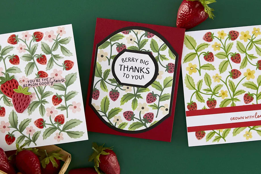 April 2026 Stencil of the Month Preview & Tutorials – Market Berries