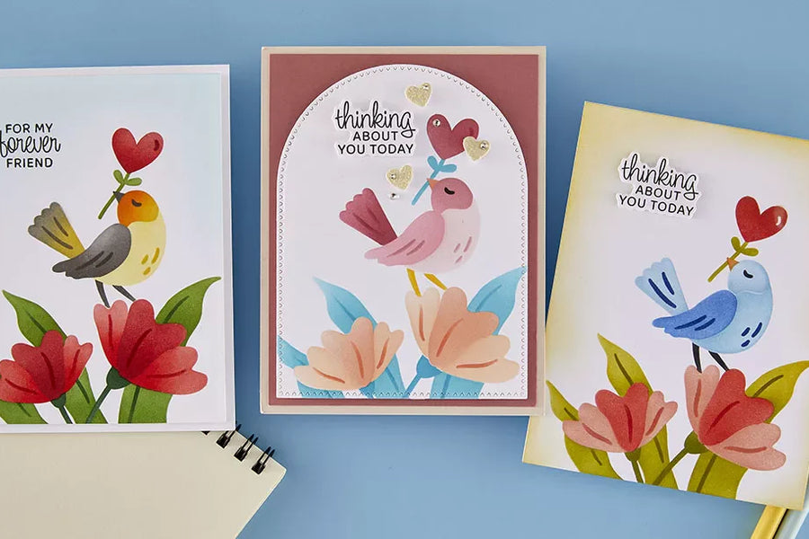 December 2025 Stencil of the Month Preview & Tutorials – Where Love Lands