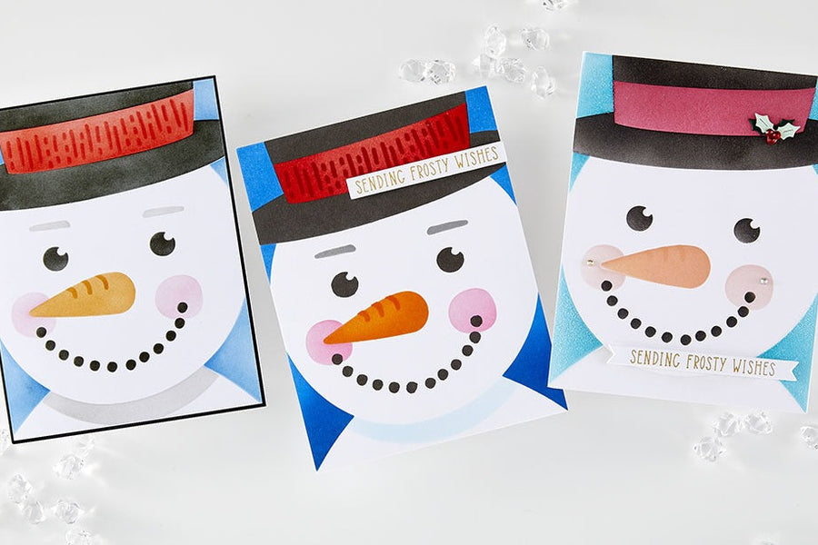October 2025 Stencil of the Month Preview & Tutorials – Frosty Wishes