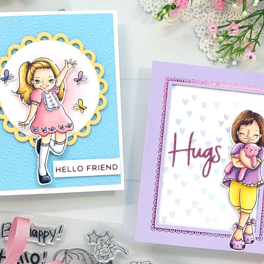 Inspiration Featuring the Delightful Darlings Collection with Andrea