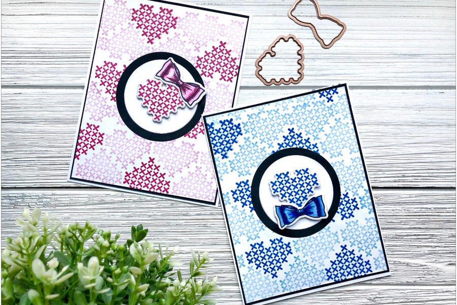 Handmade Collection Inspiration | Baby Boy & Baby Girl Cards by Ashlea