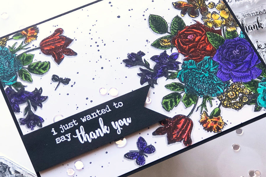 NEW Clear Stamps | Gratitude Card with Brenda Noelke