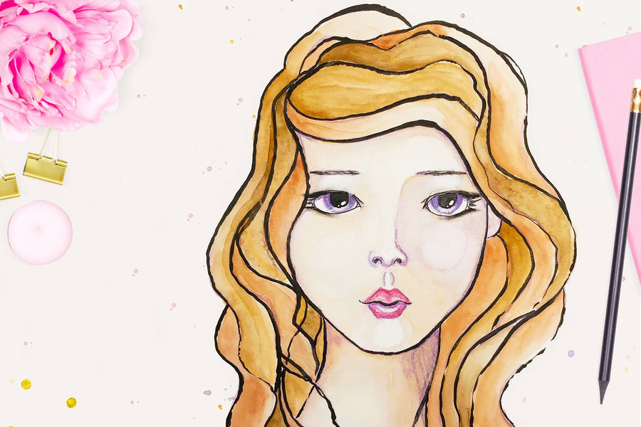 Create a Simple Face with Jane Davenport’s Making Faces Collection