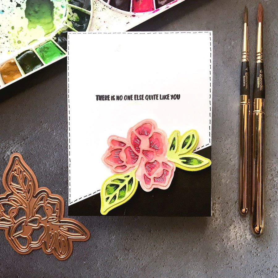 Good Vibes Only Inspiration | Watercolor Florals with Rubeena