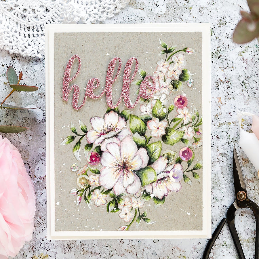 Video: Just Add Color Inspiration | Pencil Coloring on Kraft with Debby Hughes