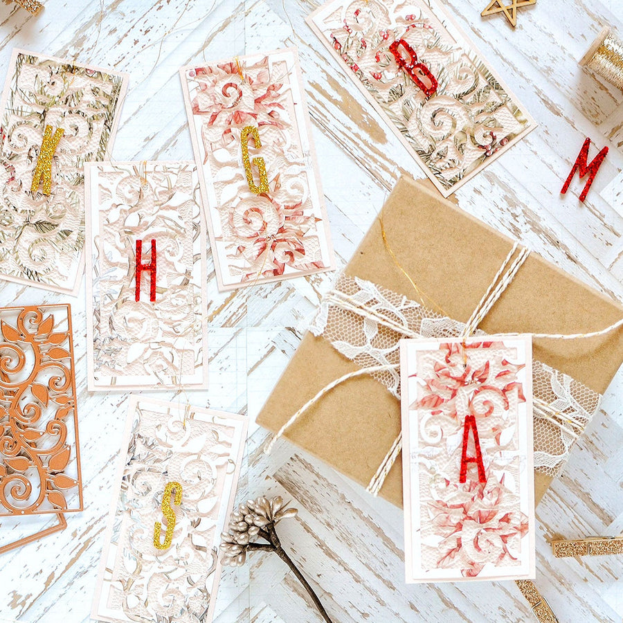 Exquisite Splendor Inspiration | Holiday Tags and Cards with Rebecca