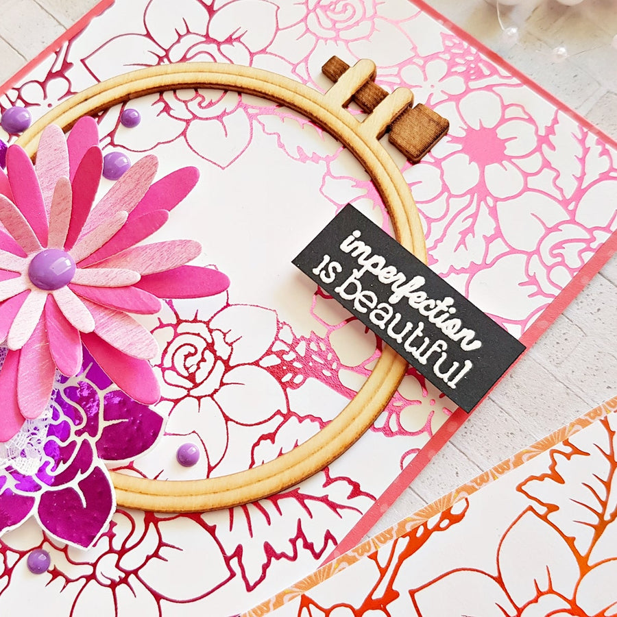 Glimmer Hot Foil Inspiration | Foiled Cards with Zsoka