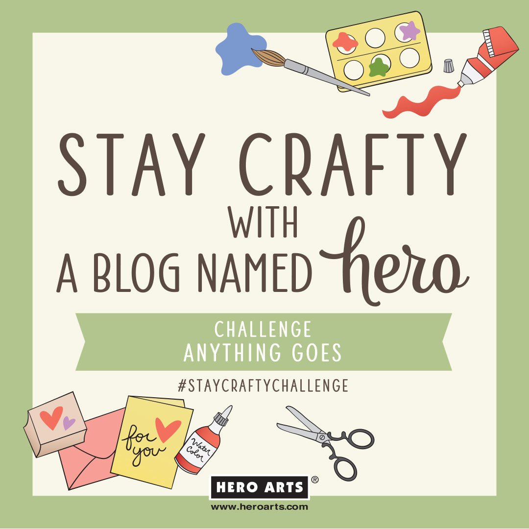 Stay Crafty with A Blog Named Hero: August 2023 Challenge