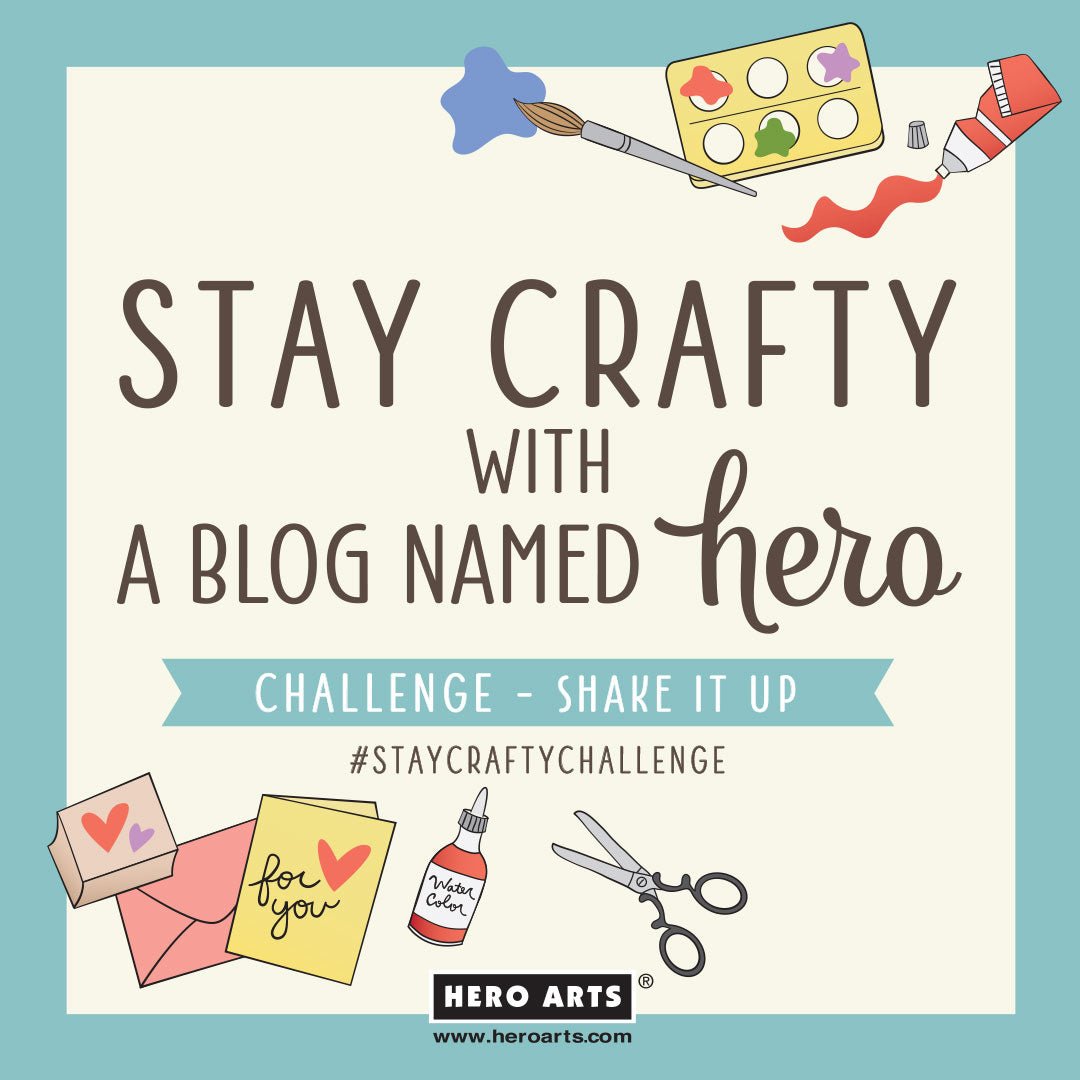 Stay Crafty with A Blog Named Hero: December Challenge - Hero Arts