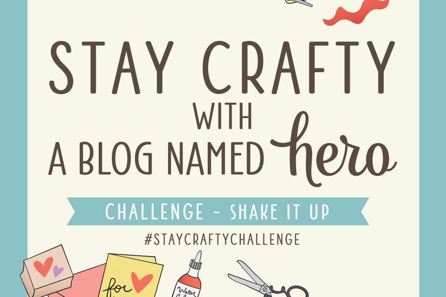 Stay Crafty with A Blog Named Hero: December Challenge