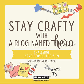 Stay Crafty with A Blog Named Hero: July 2023 Challenge - Hero Arts