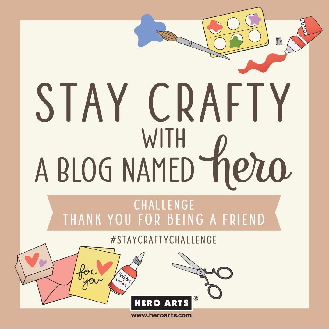 Stay Crafty with A Blog Named Hero: November 2023 Challenge - Hero Arts